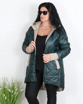 Яке - Яке KARINA - Петролено зелено - Muudsfashion